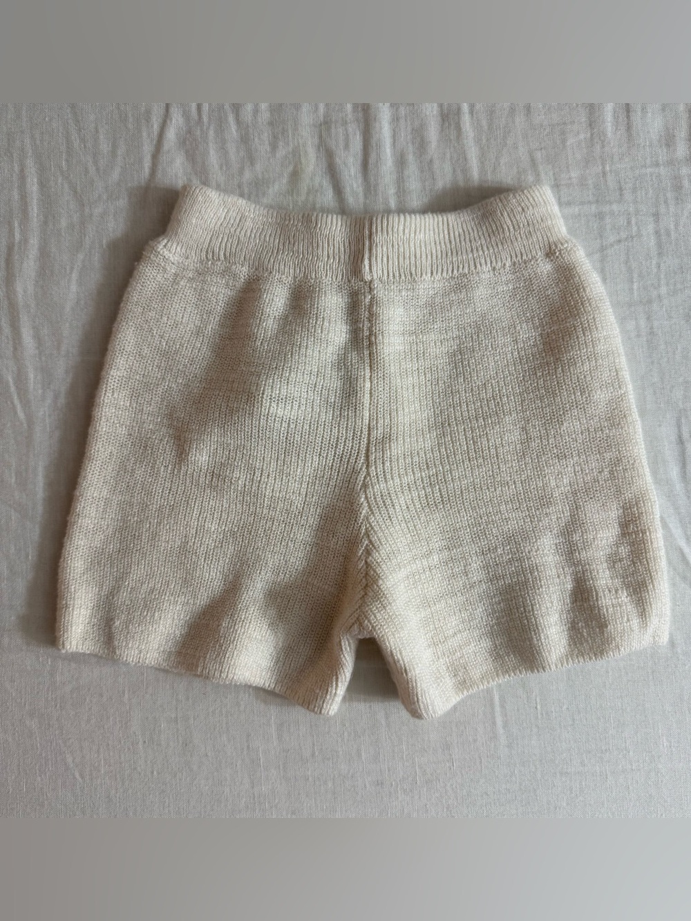 Cream Toddler Zara Shorts